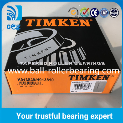クロム鋼の先を細くされた軸受TIMKEN H913849/H913810 ISO9001:2008年