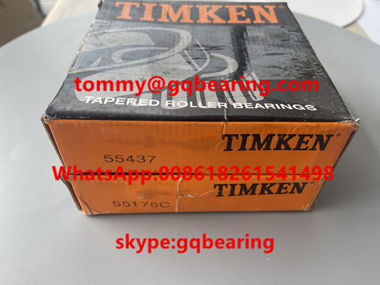 TIMKEN 44.45mm 穴穴型角型ローラーベアリング 55175C / 55437 インチ 寸法厚さ 30.163mm