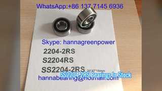SS2204 2RS ステンレス鋼自動調心玉軸受