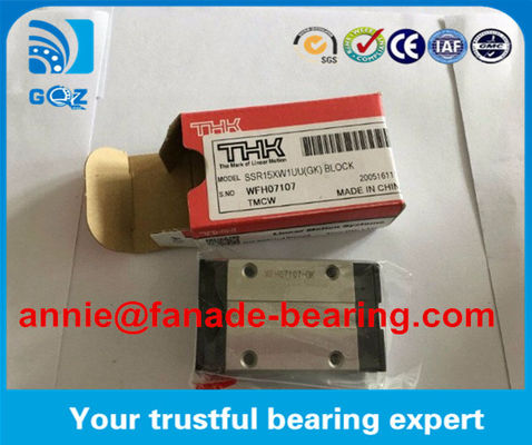 購入 THK SSRシリーズの線形レールとブロック CNCマシンSSR15XW1UU線形ガイド線形ブロックTHK SSR15XW1GG オンライン製造