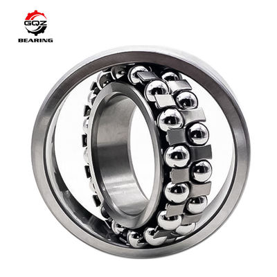 品質  Chrome Steel Material 1304 Steel Cage Double Row Self-aligning Ball Bearing 工場
