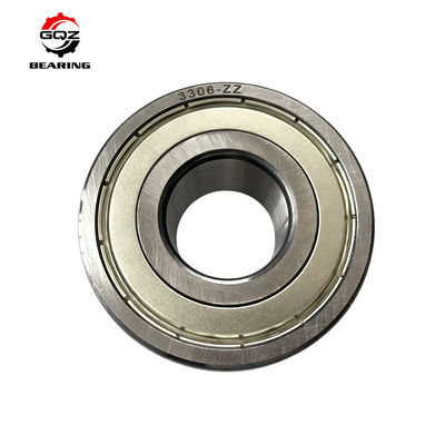 購入 3306-BD-XL-2Z-C3 Angular Contact Ball Bearing 3306zz for Railways Double Row P5 Precision Rating オンライン製造