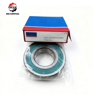 購入 6206-2RZTN9/HC5C3WT P0 Ceramic Deep Groove Ball Bearing Elevator Parts with High Durability オンライン製造