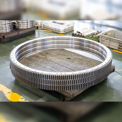 購入 掘削機のスイング ベアリング DH300-7 クレーンのスイング ベアリング Doosan スイング リング 1165*1474*120MM オンライン製造