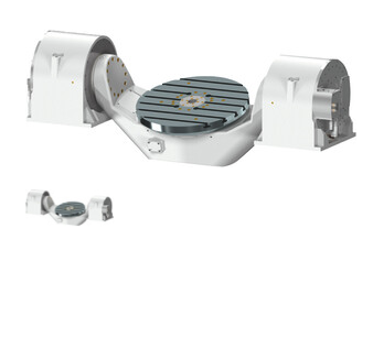 買う Original HIWIN RAB‑800 Dual‑Support 2‑Axis Rotary‑Swivel Table Zero Backlash Water‑Cooled Torque Motor For Large Mold Aerospace Heavy Workpiece CNC Milling オンライン製造