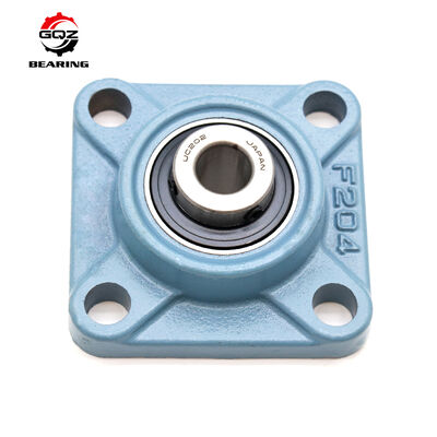 買う LKF207-2F Square 4-Bolt Flange Bearing Unit, Taper Bore + H2307 Sleeve, Double 2F Anti-Mud Seals オンライン製造