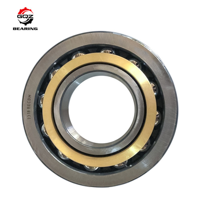 Gcr15 炭素鋼 / 7412 BM ステンレス鋼 角形接触ボールベアリング 60 X 150 X 35 mm