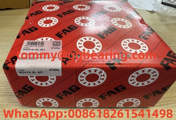 FAG NU416 NU416-XL-M1 ブラスケージ 円筒型ローラーラーリング 80mm 穴 200mm 外径