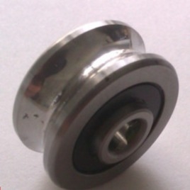 U グルーブ SG25-2RS 繊維機械用 8x30x14mm の線形ガイドローラーベアリング SG25