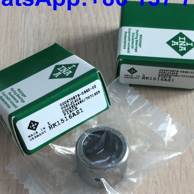 HK1516AS1 オープンエンド 抽出カップ メトリック針軸承 潤滑孔 15x21x16mm