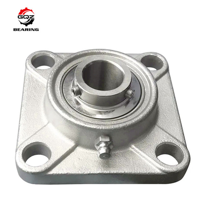 シャフト 40mm 方形フラングドハウジング UCF208 クッションブロック4 ボルト 40x130x51.2 mm