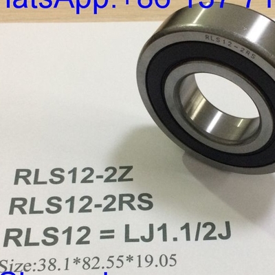RLS12-2RS / LJ1.1/2-2RSJ インチサイズ オートモーティブベアリング 深溝球ベアリング 38.1*82.55*19.05mm