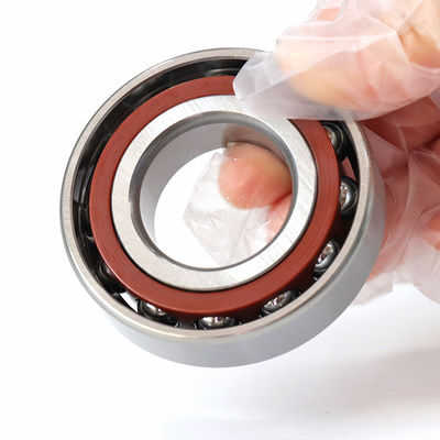 ISO9001 7001A TYN DBM P5 Gcr15 シングルラインの角形接触ボールベアリング 7001 12*28*16mm