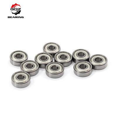 Miniature Deep Groove Ball Bearing 608ZZ 8x22x7mm Double Shielded for Skateboard and Electric Motor