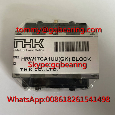 Gcr15鋼鉄材料THK HRW17CAの線形ブロックHRW17CA1UU （GK）の精密線形案内面の滑り軸受